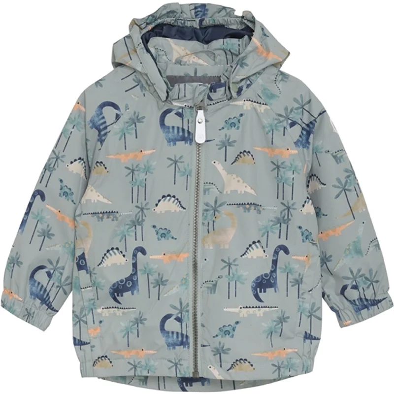 Color Kids Jacket AOP Iceberg Green