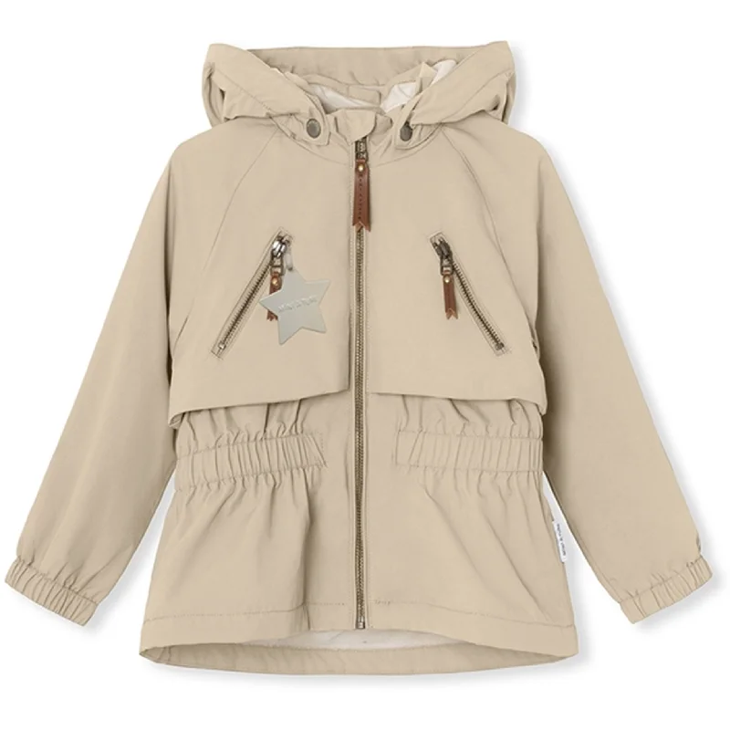 MINI A TURE ALGEA Spring Jacket w/Fleece Lining Sesame