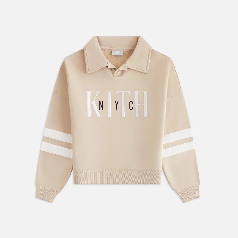 Kith Kids Collared Nelson Sweatshirt - Canvas