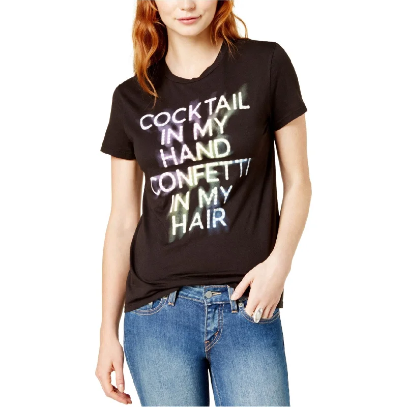 Dream Scene Womens Cocktail Graphic T-Shirt