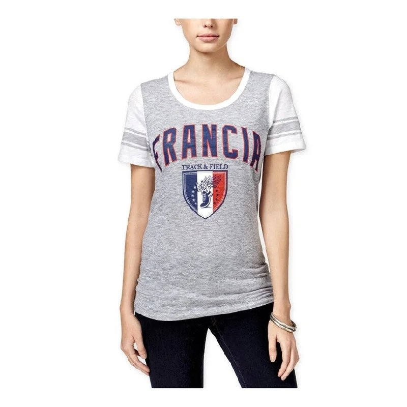 Freeze Cmi Inc. Womens France Track & Field Graphic T-Shirt