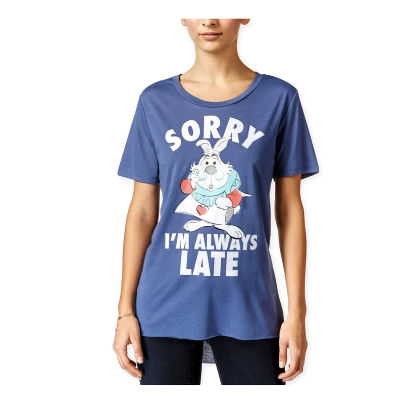 Hybrid Womens Sorry I'm Late Graphic T-Shirt