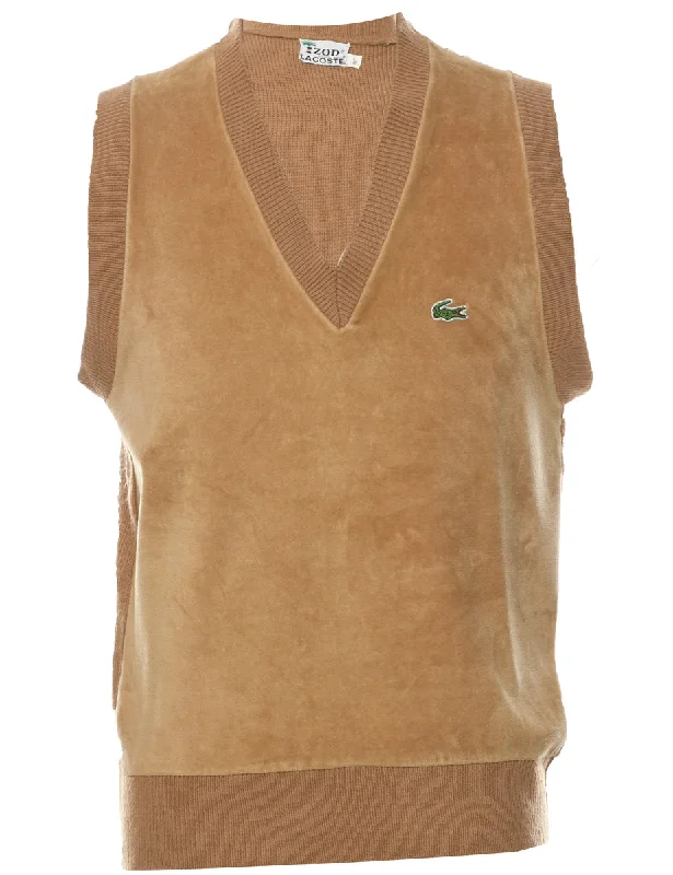 Izod Lacoste Brown Vest - M