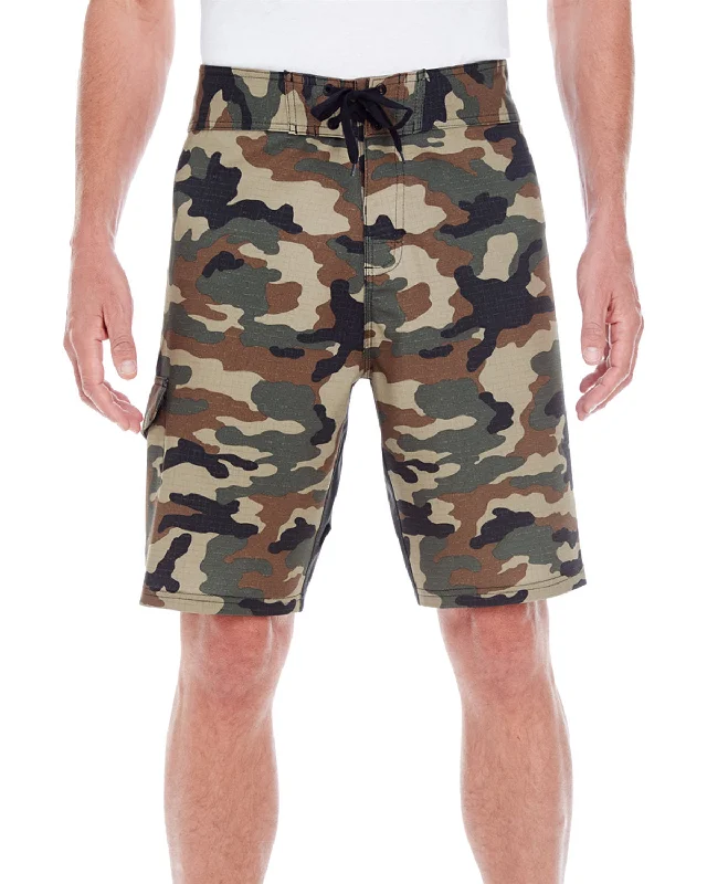 Burnside B9371 Men's Dobby Stretch Board Short