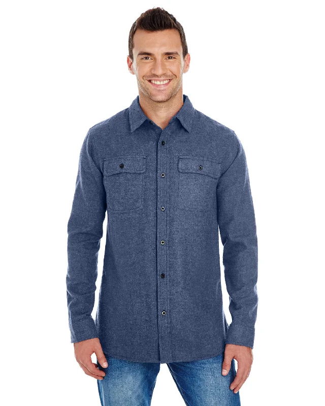 Burnside BU8200 Men's Solid Flannel Shirt