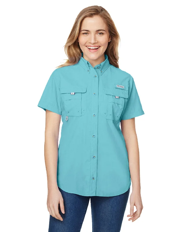 Columbia 7313 Ladies' Bahama Short-Sleeve Shirt