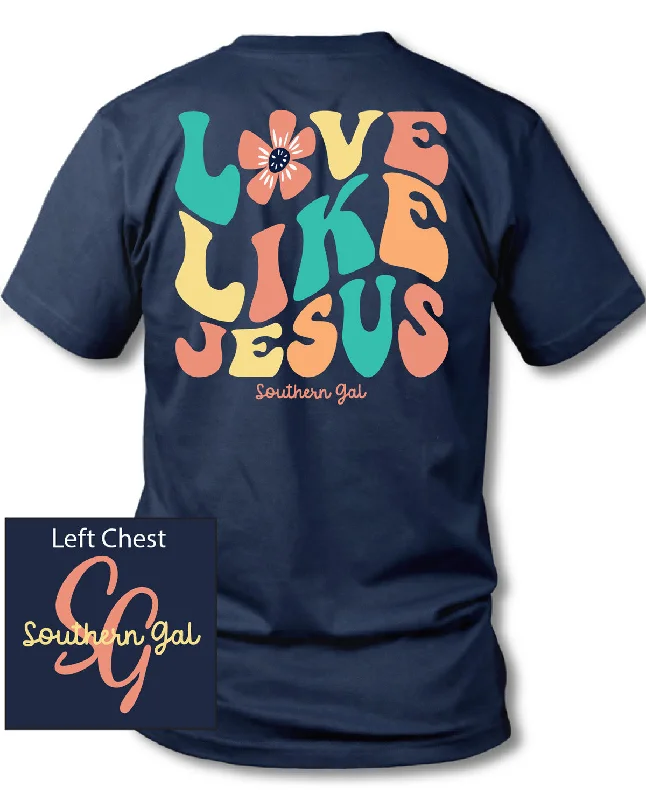 Southern Gal Plus Like Jesus Short Sleeve Tee