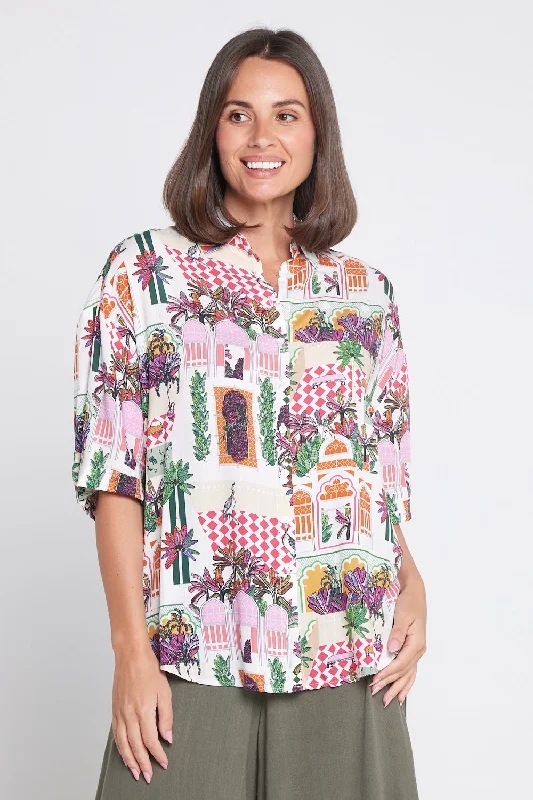 Zafira Short Sleeve Shirt - Marrakesh