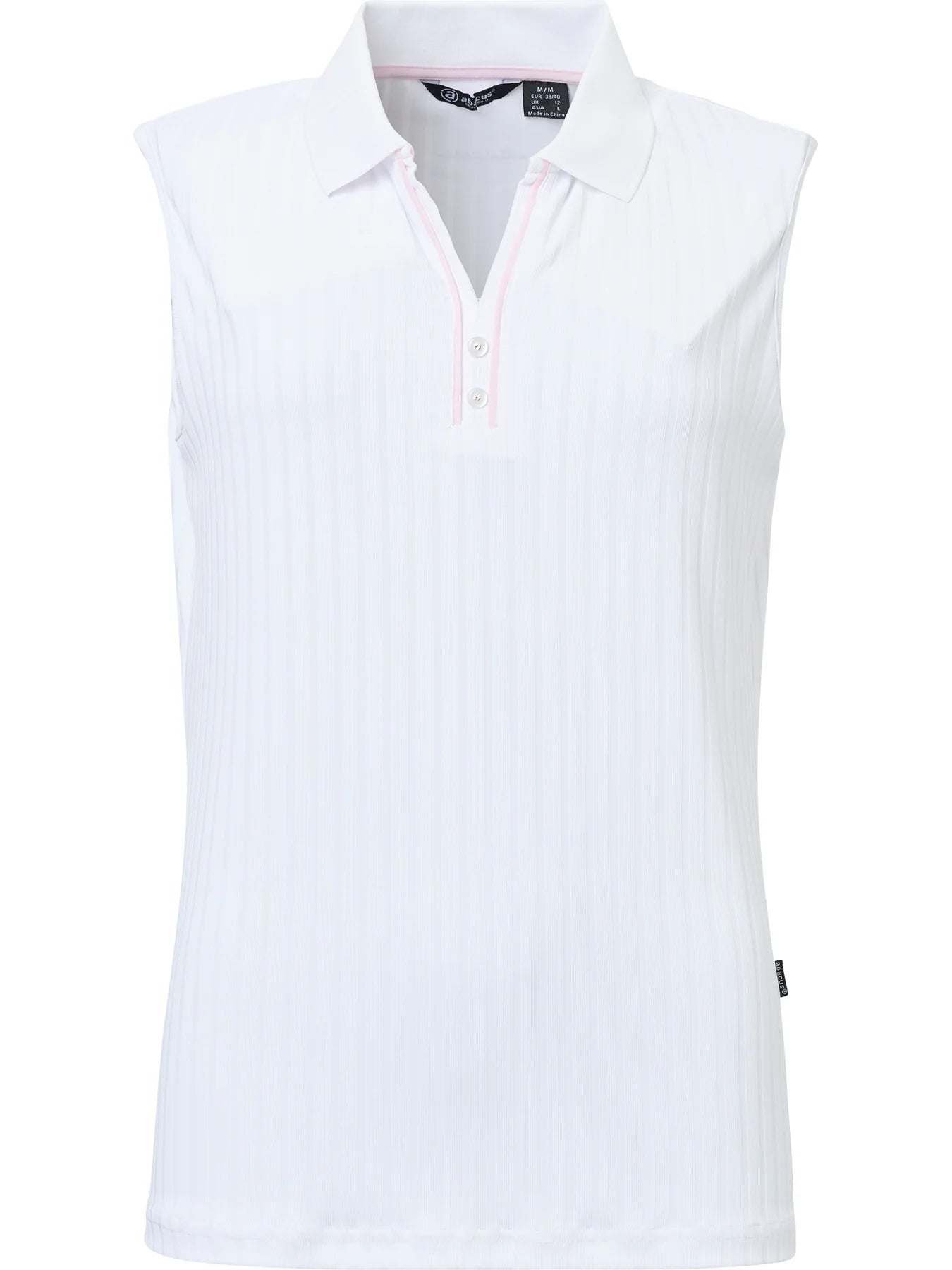 Abacus Pebble Sleeveless Polo (Multiple Colors)