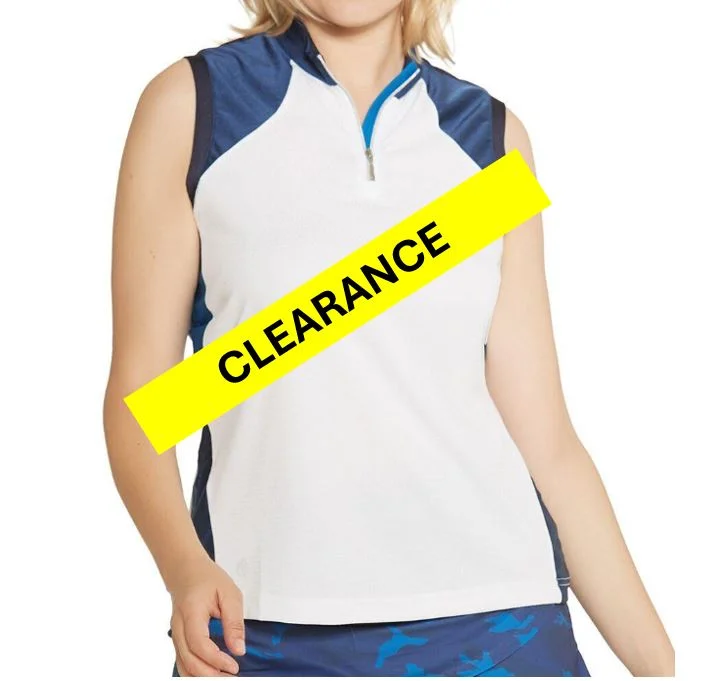 GGBlue Carly Sleeveless Polo