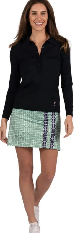 GOLFTINI BUTTON POLO SWEATER