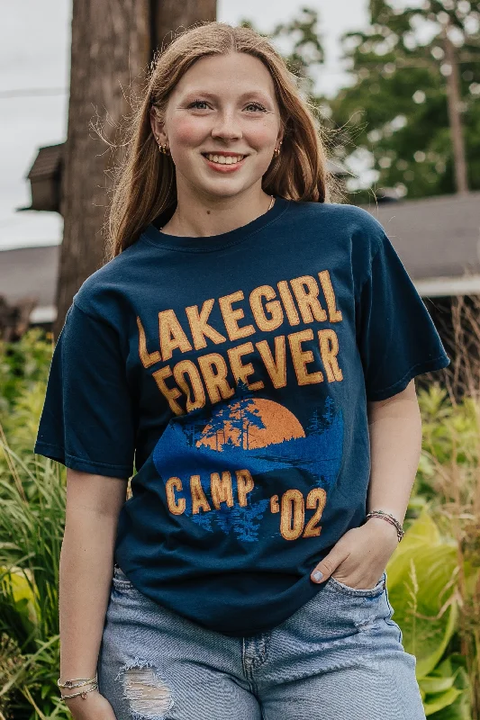 Lakegirl Ringspun Short Sleeve in Navy