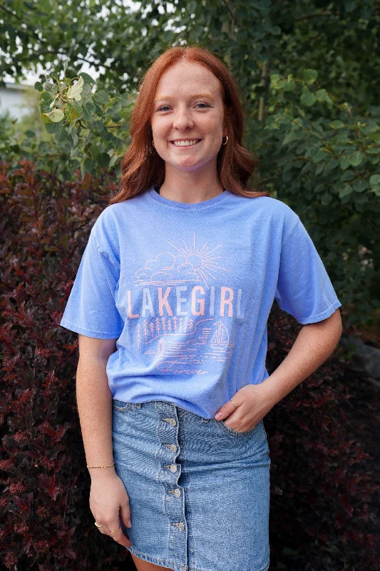 Lakegirl Ringspun Short Sleeve in Peri