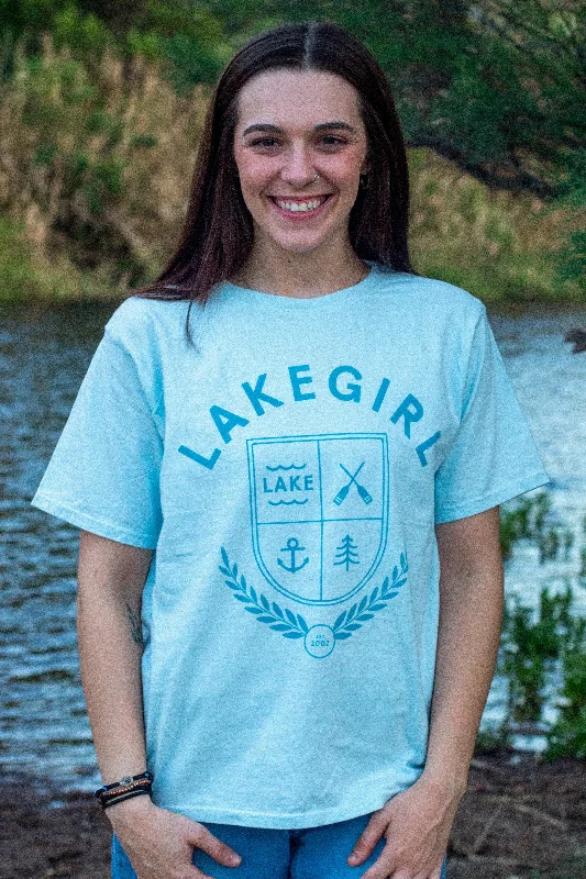 Lakegirl Ringspun Short Sleeve in Powder