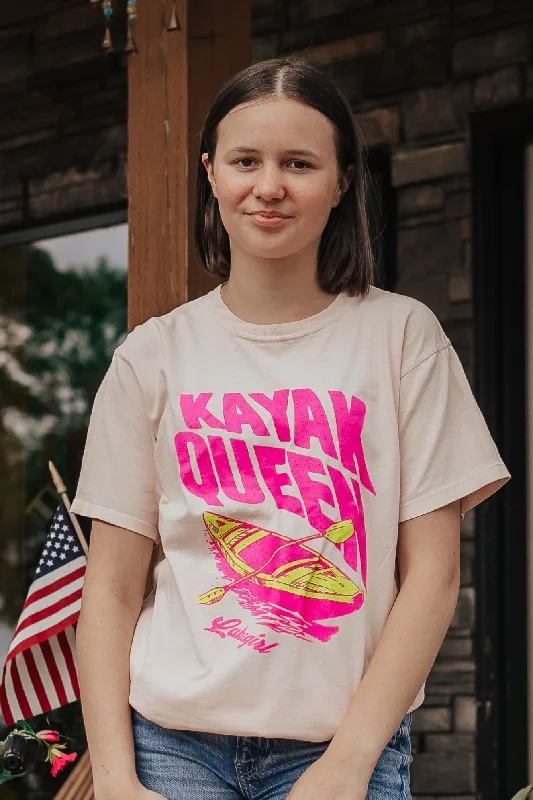 Lakegirl Ringspun Short Sleeve in Shell Pink