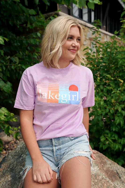 Lakegirl Ringspun Short Sleeve in Wisteria