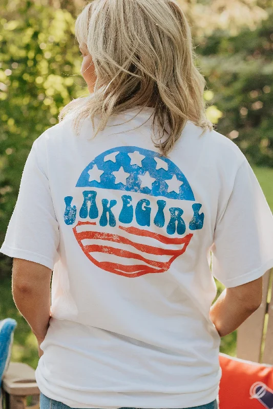 Ringspun Short Sleeve Tee in White