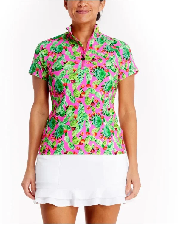 Tzu Tzu Lucy Sedona Short Sleeve Polo