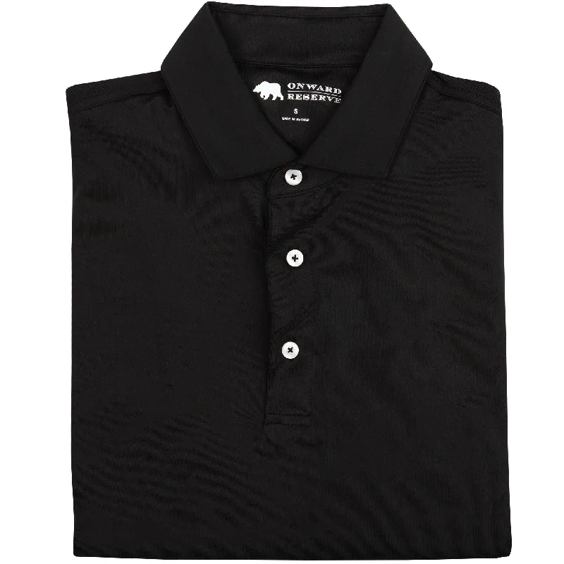 Solid Performance Polo - Black