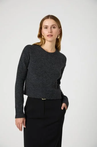 Kesia Crew Neck Cropped Jumper