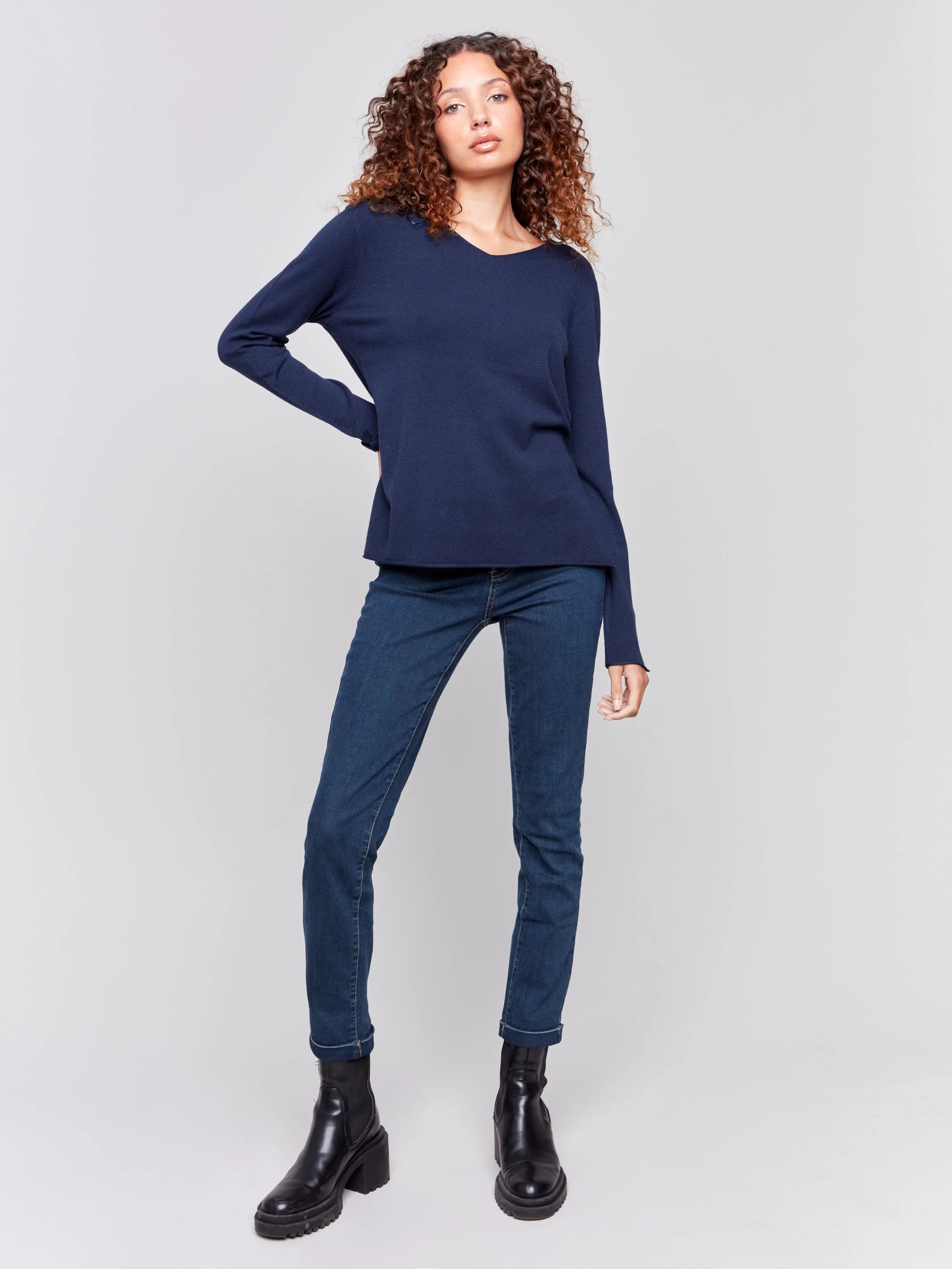 C.B C2279Z V-Neck Sweater